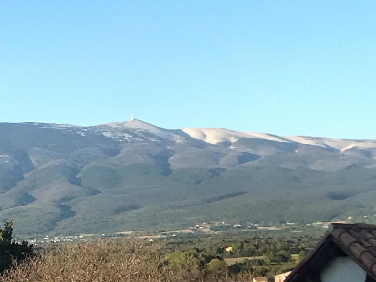 A L'Ombre Du Geant De Provence Lägenhet Mormoiron Exteriör bild
